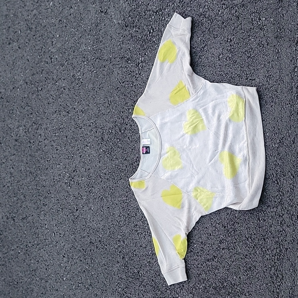 Heart 3/4 sleeve sweater